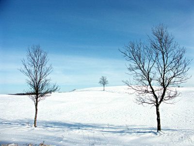 Powiat Węgorzewski Zimą