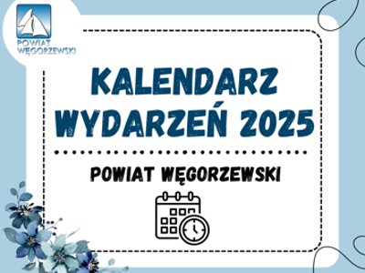 grafika z napisem kalendarz wydarzeń 2025