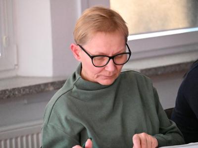 na zdjęciu przedstawiciel UTW w Węgorzewie