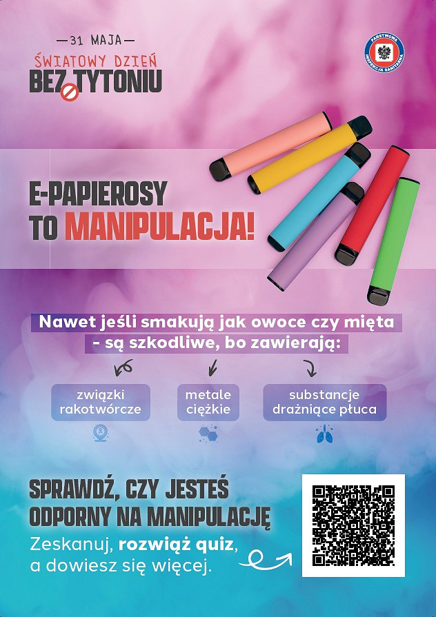 plakat dnia bez tytoniu