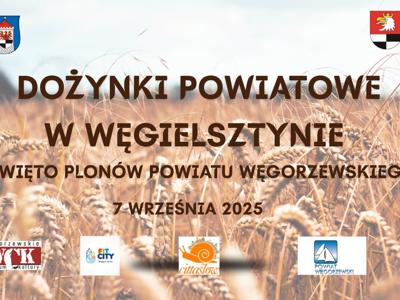 plakat z informacją o konkursach