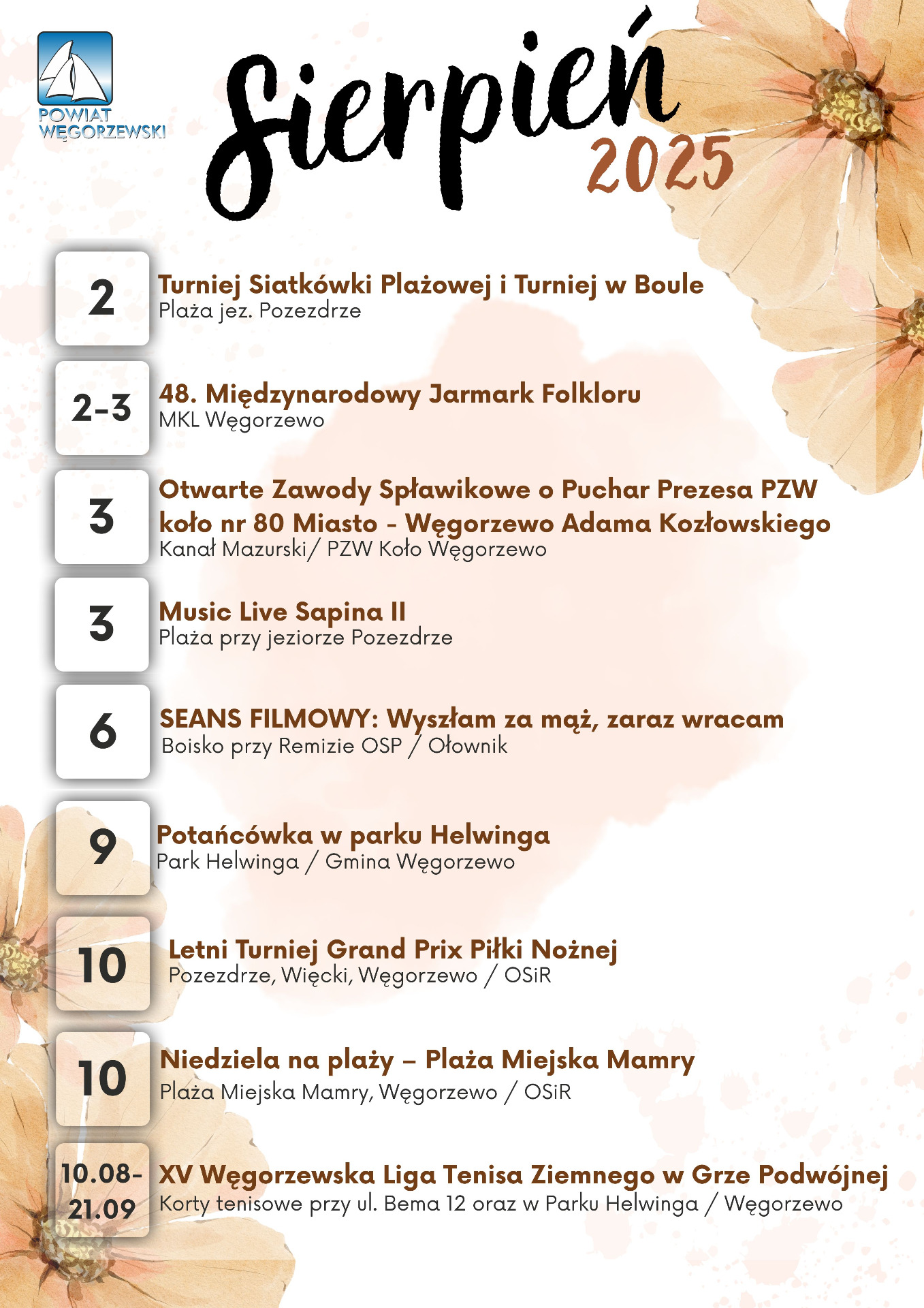 KALENDARZ WYDARZEŃ CZ. 1