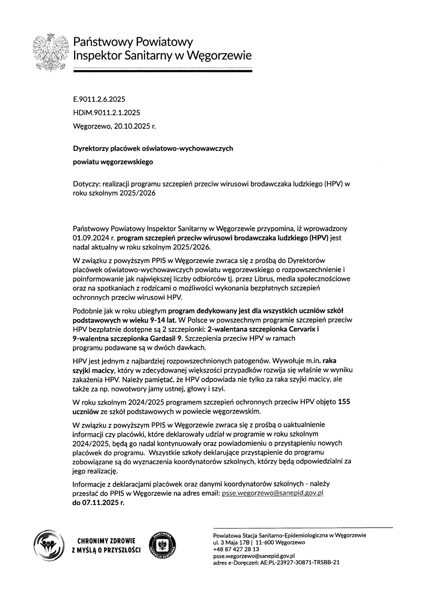 grafika z tekstem