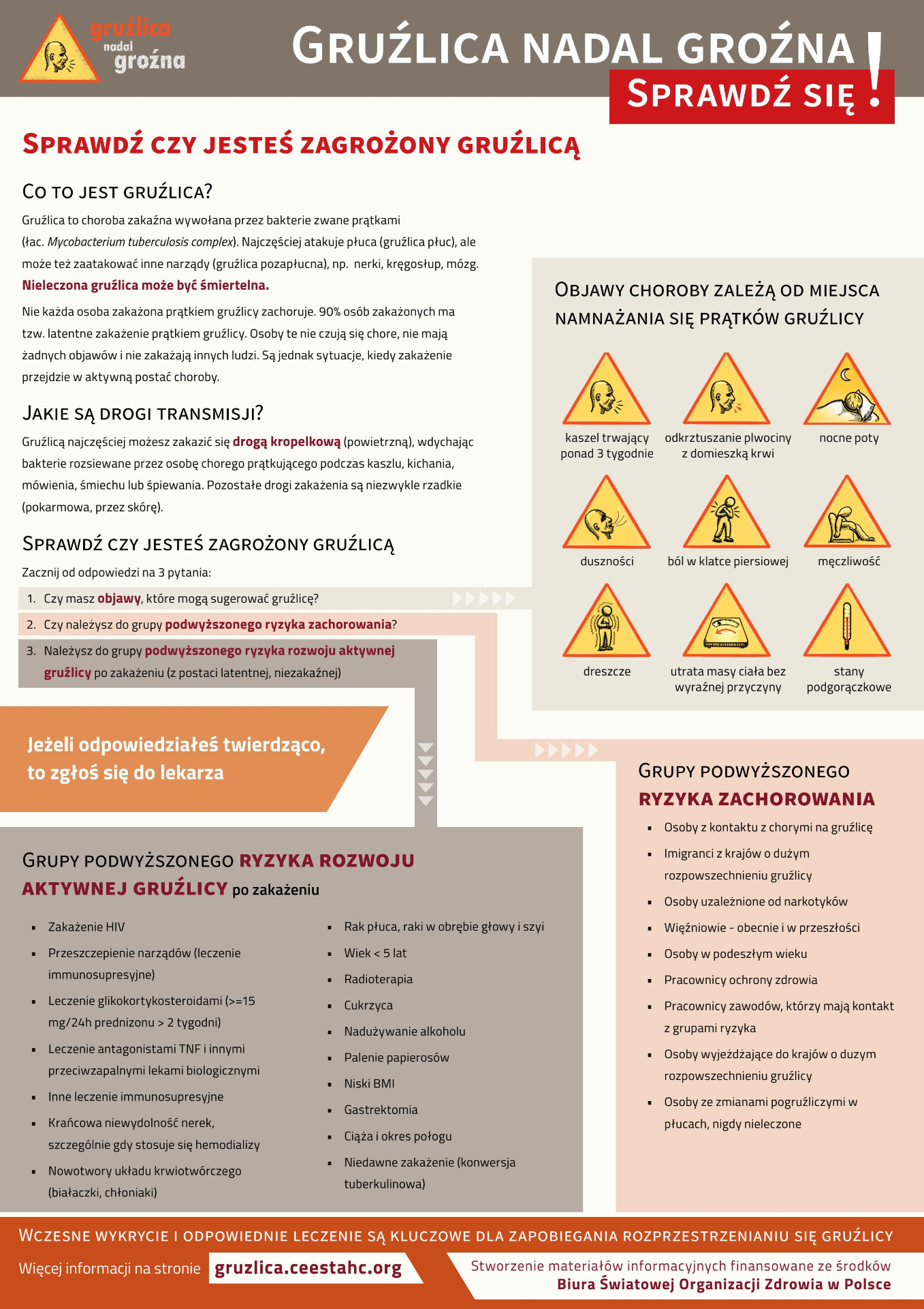 plakat z informacją