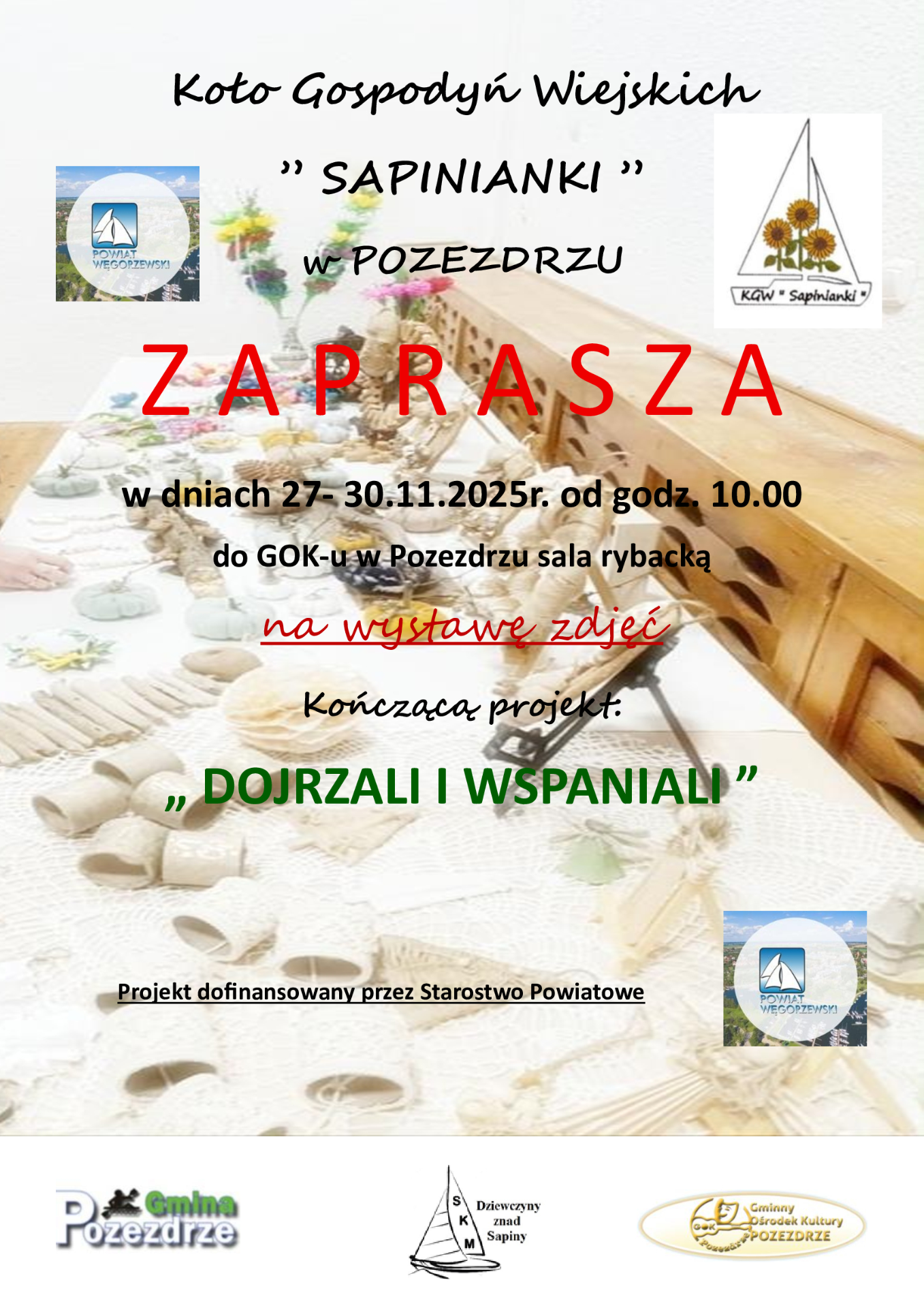 plakat z informacją