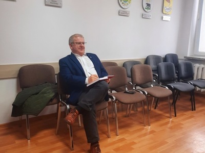 Burmistrz Węgorzewa Krzysztof Kołaszewski