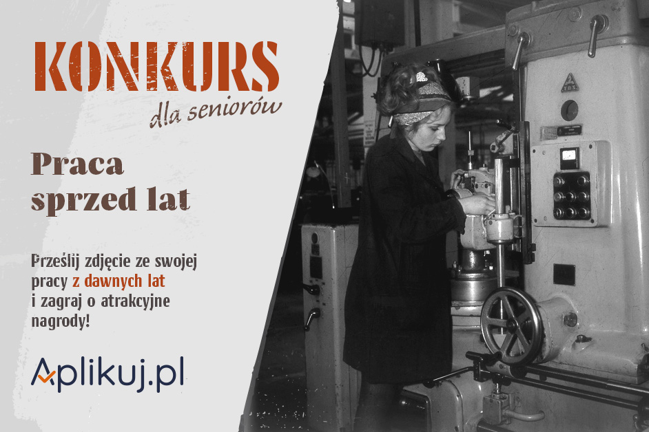 Plakat Konkurs Dawna praca