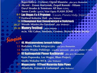 Węgorzewskie Lato Artystyczne 2022