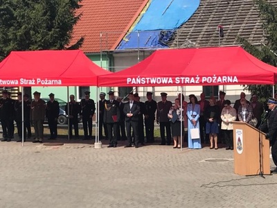 Powiatowe obchody Dnia Strażaka w Komendzie Powiatowej PSP w Węgorzewie