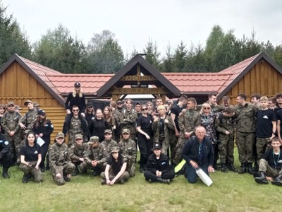 Uczestnicy manewrów.