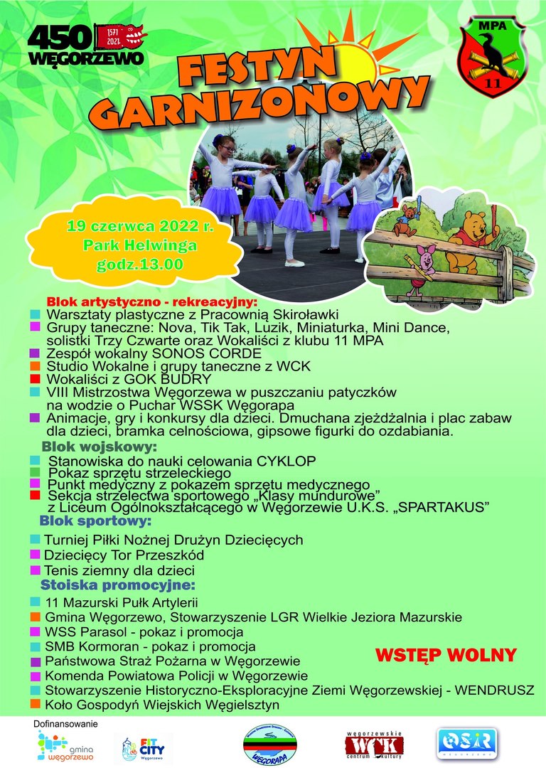  Plakat  - Festyn Garnizonowy 