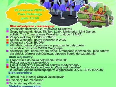 Plakat  - Festyn Garnizonowy