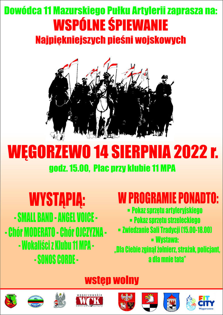plakat promujący wydarzenie wraz z logotypami
