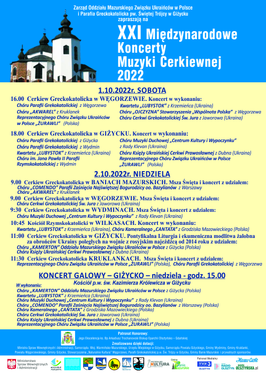 Plakat promujący wydarzenie.