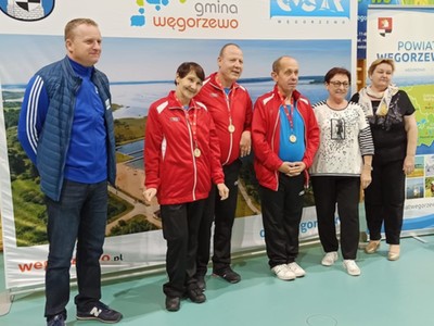 oficjalne wręczenie nagród uczestnikom Integracyjnego Turnieju Boccia