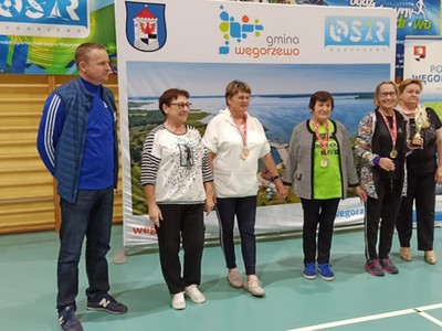 oficjalne wręczenie nagród uczestnikom Integracyjnego Turnieju Boccia