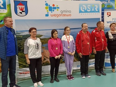 oficjalne wręczenie nagród uczestnikom Integracyjnego Turnieju Boccia