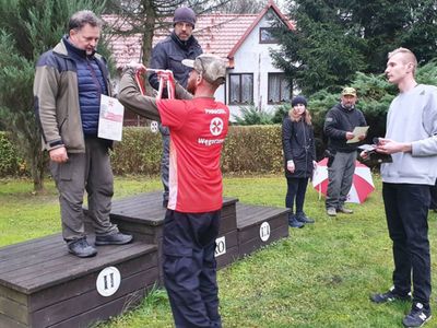 Dekoracja zwycięzców. 