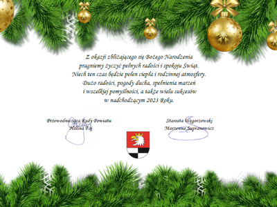 życzenia - tekst i grafika świąteczna
