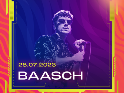 plakat promujący gwiazdę - BAASCH