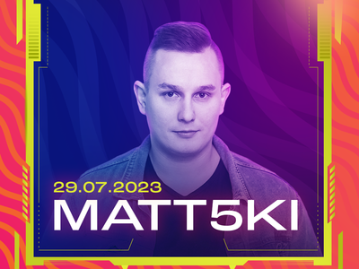 plakat promujący gwiazdę - MATT5KI