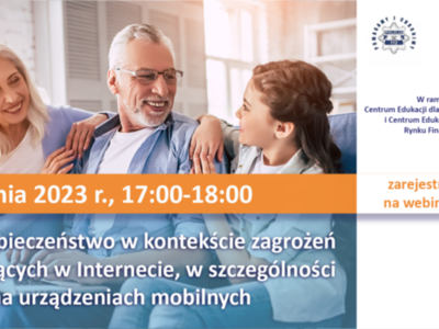 Webinarium CEDUR dla seniorów