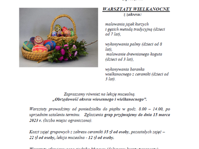 plakat promujący wydarzenie