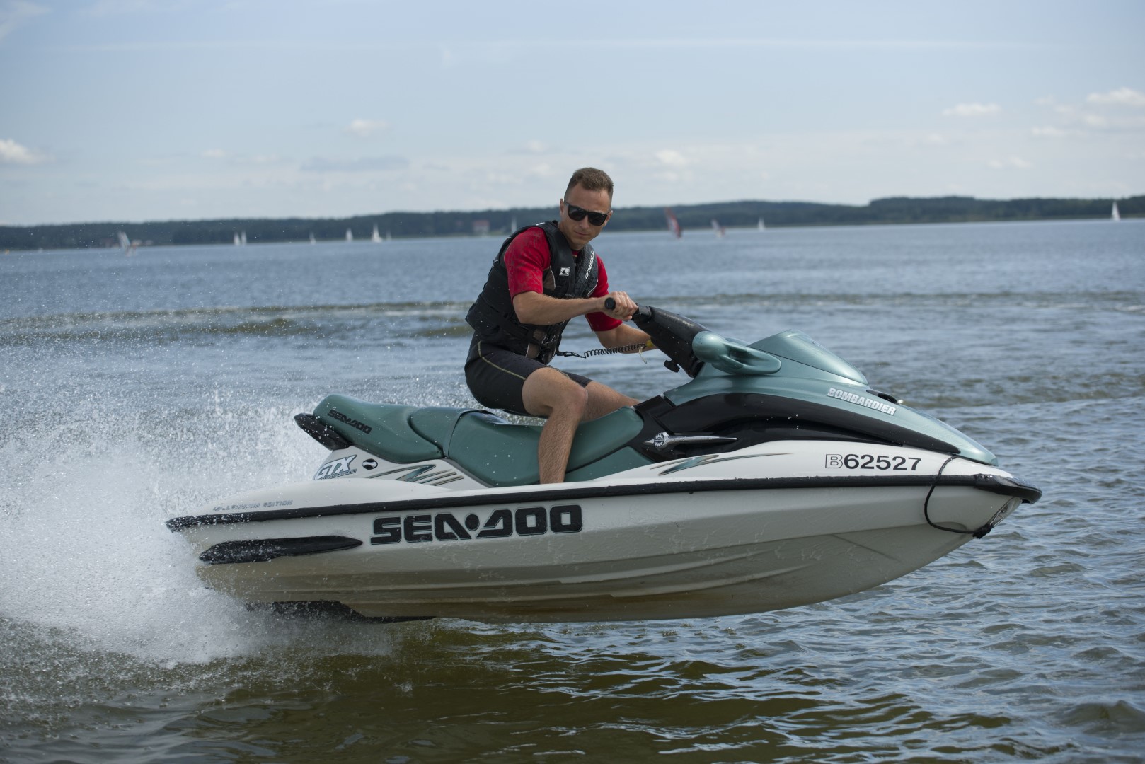 fotografia promująca sporty wodne