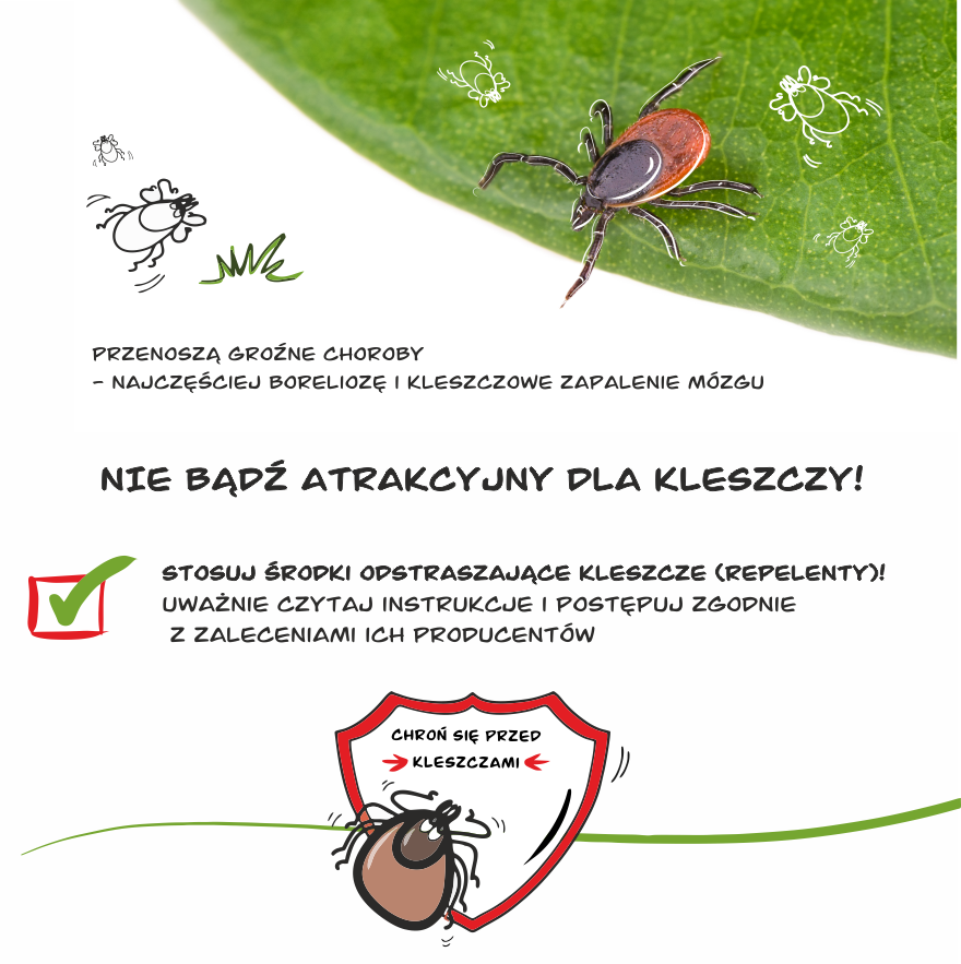 Nie bądź atrakcyjny dla kleszczy 1
