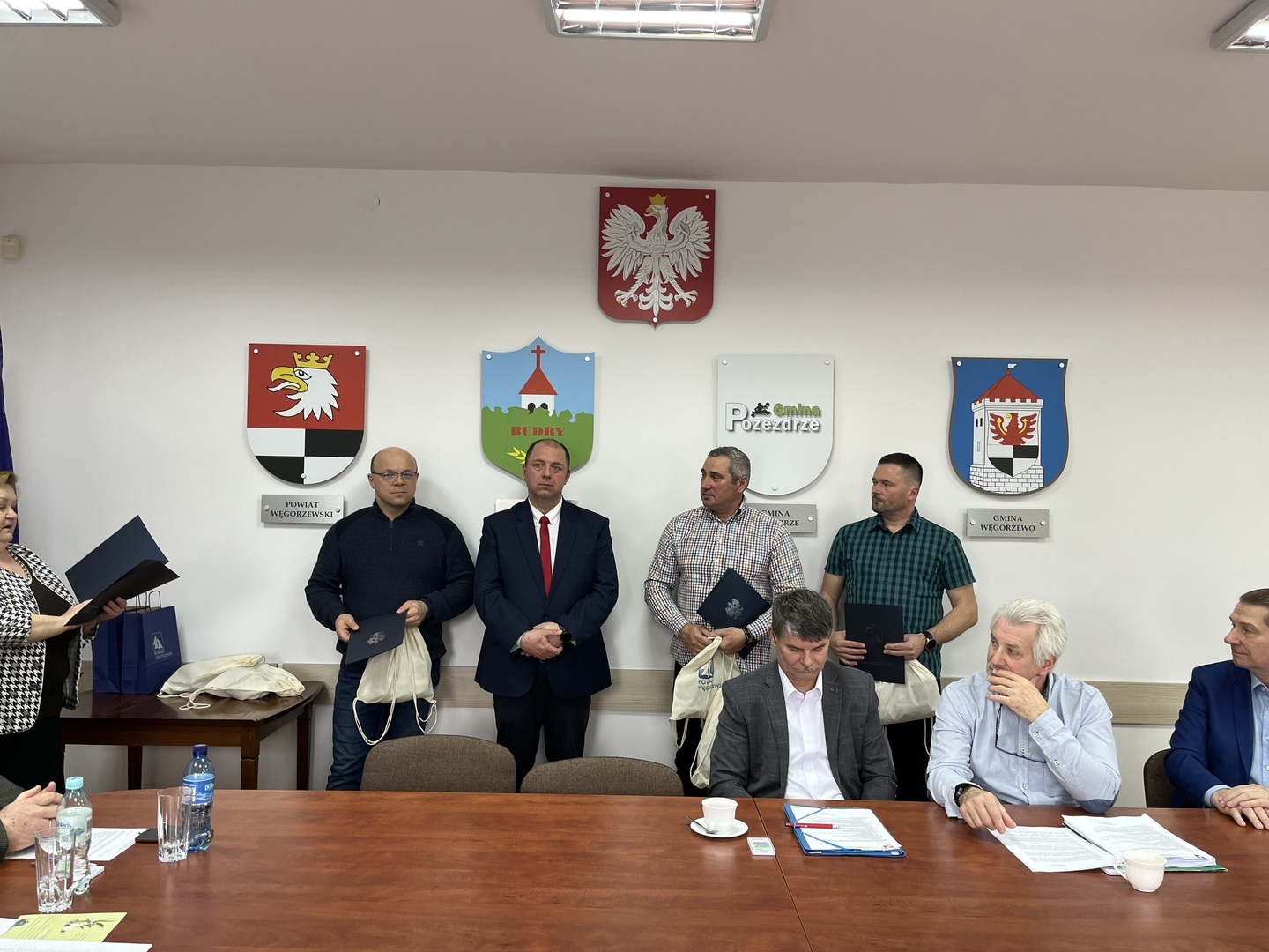uroczyste obrady Sesji Rady Powiatu w Węgorzewie