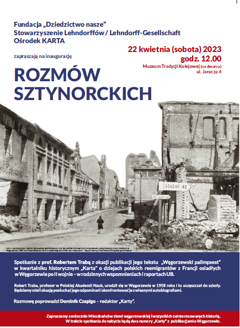 Zdjęcie przedstawia plakat promujący wydarzenie.