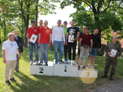 Zwycięzcy na podium 