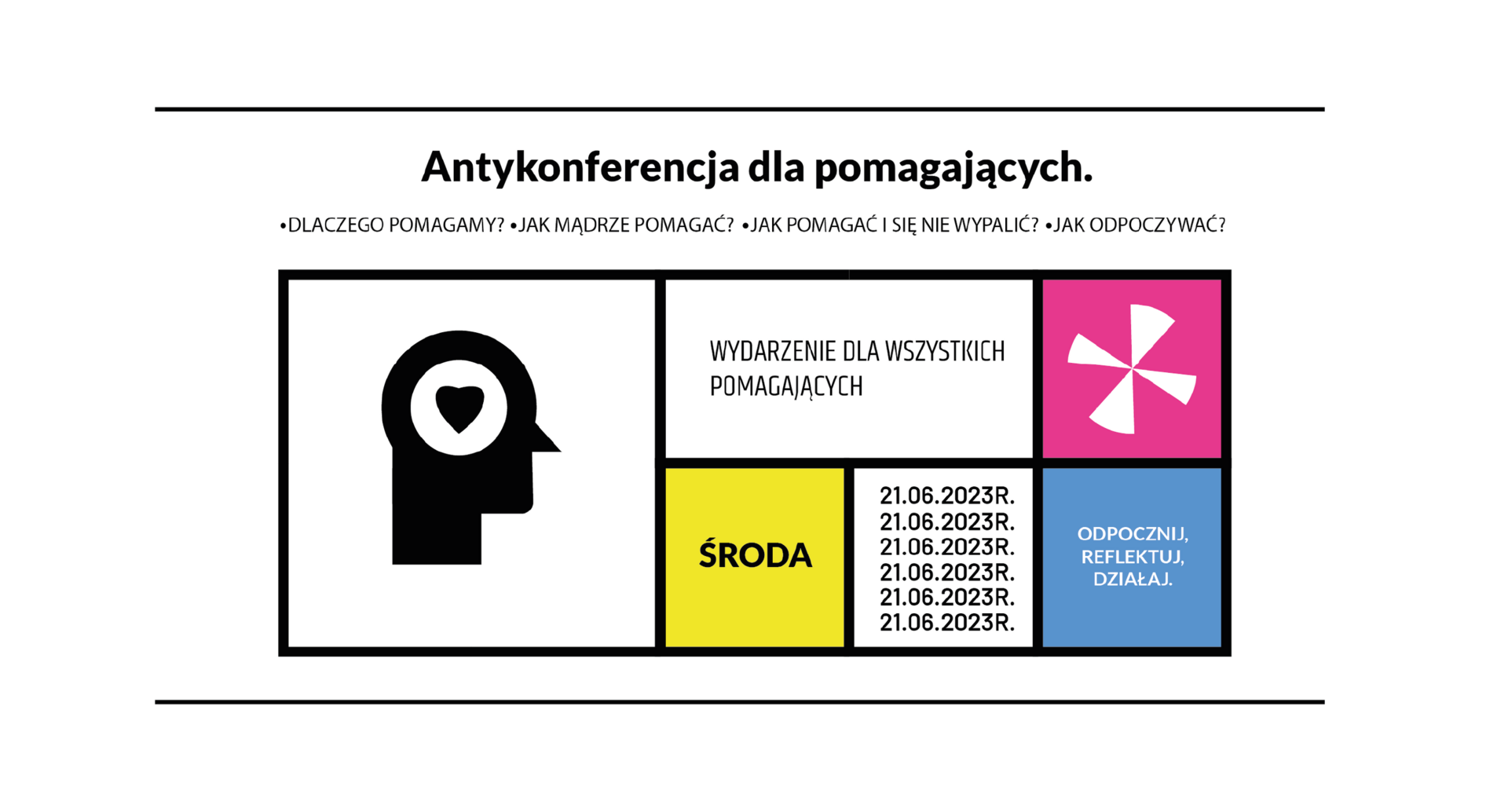 plakat promujący wydarzenie