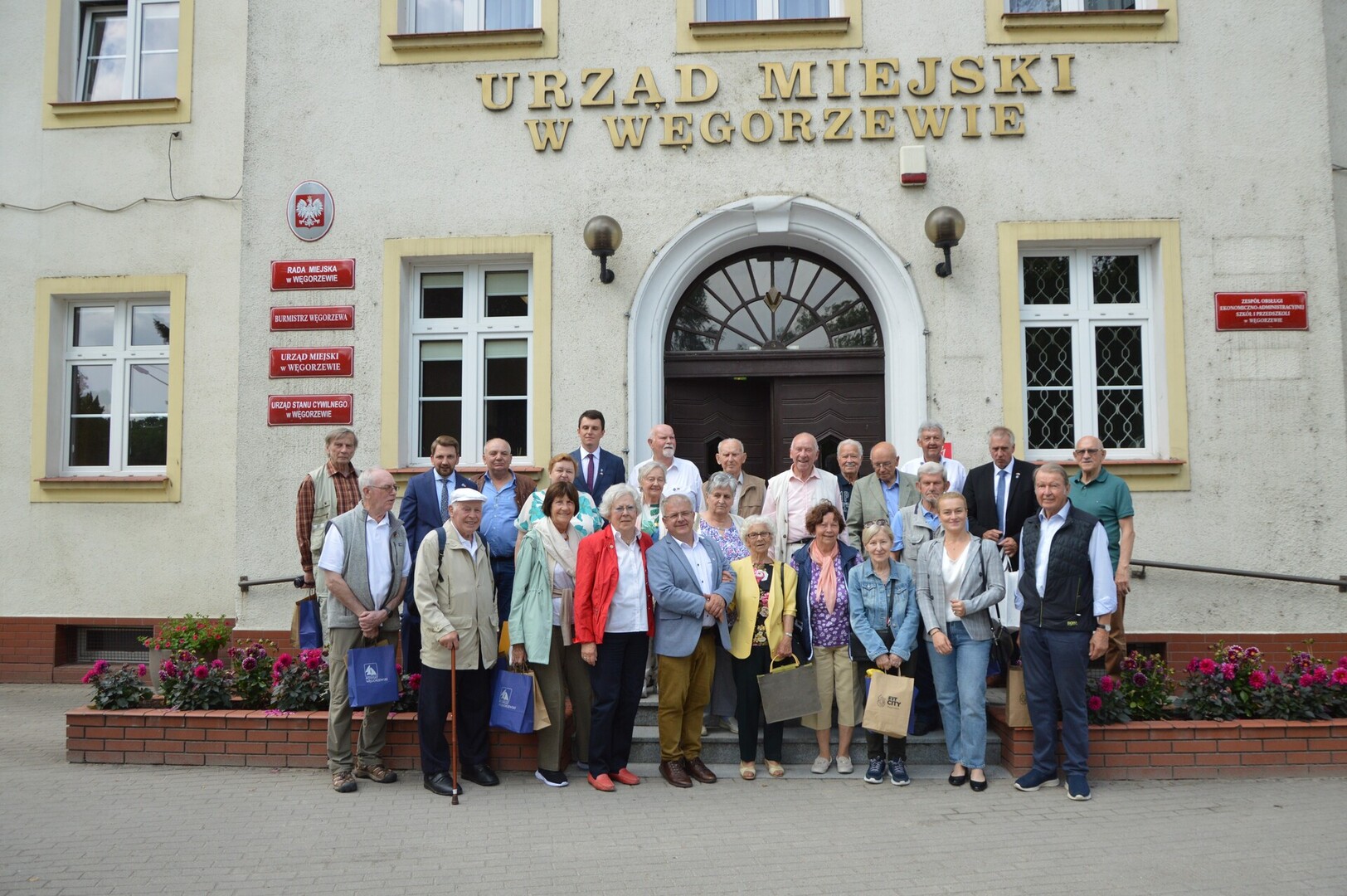 delegacja z partnerskiego samorządu Rotenburg - Niemcy