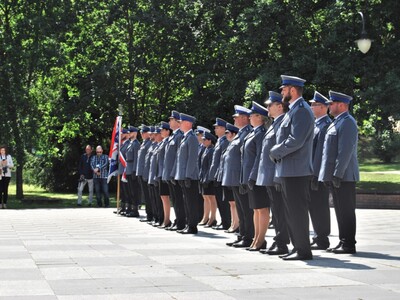 Zdjęcie z obchodów Święta Policji