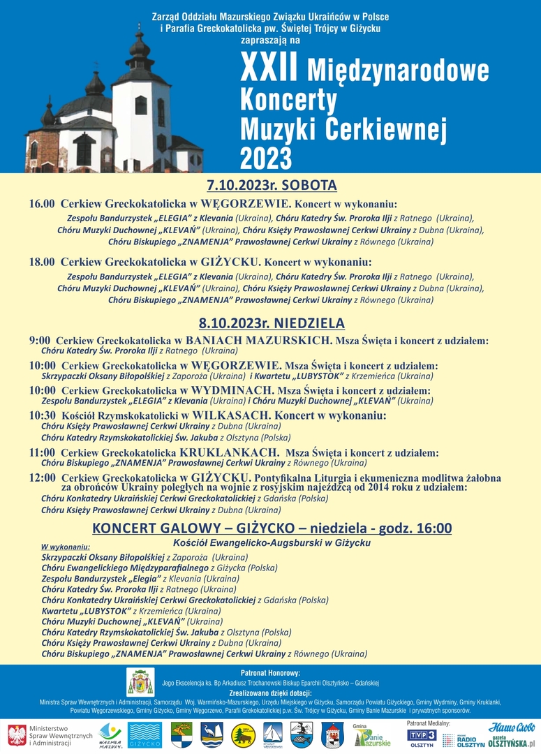 Plakat promujący wydarzenie