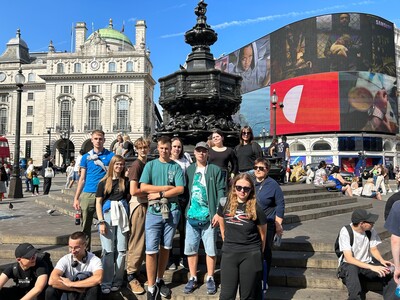 Uczestnicy wycieczki.
