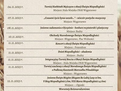 kalendarz wydarzeń-listopad
