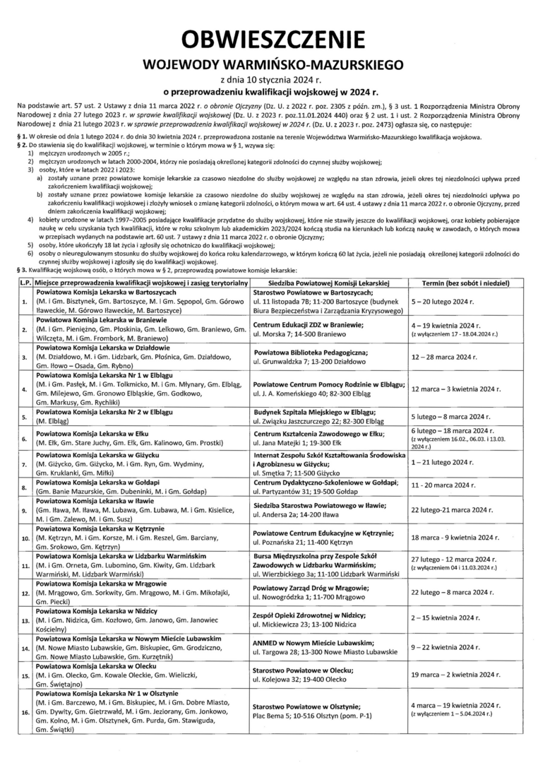 Kwalifikacja wojskowa