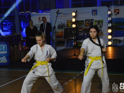 Na zdjęciu pokaz karate w wykonaniu Kyokushin Karate