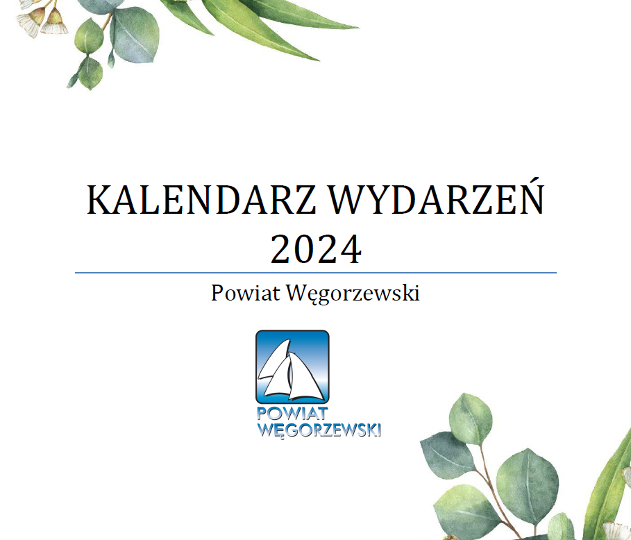 napis kalendarz wydarzeń 2024