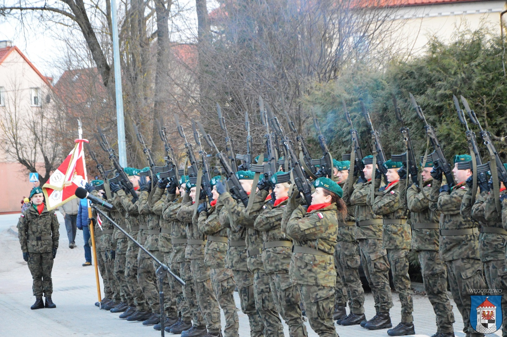 Na zdjęciu żołnierze 1 BA w Węgorzewie 