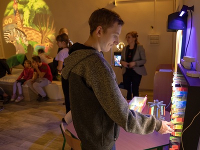 Otwarcie Sali Polisensorycznej w SOSW 12