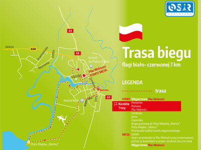trasa biegu