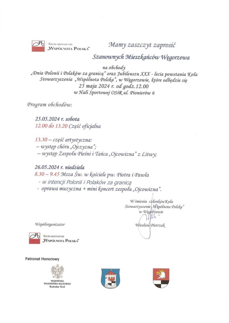 zaproszenie