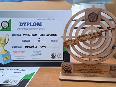 Dyplom uczestnika.