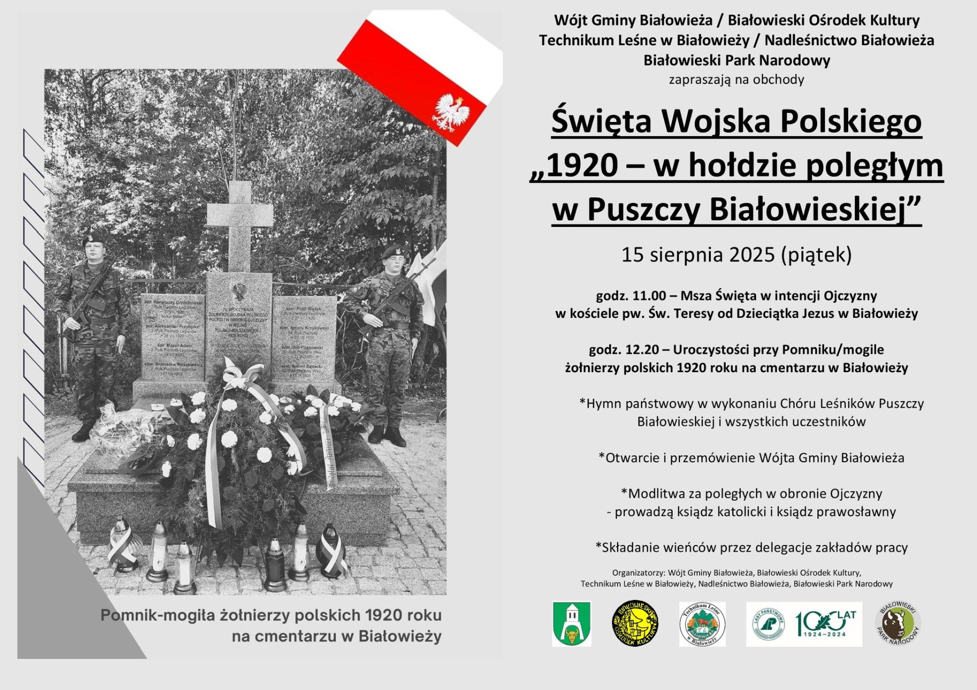 Plakat Święta Wojska Polskiego