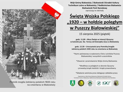 Plakat Święta Wojska Polskiego
