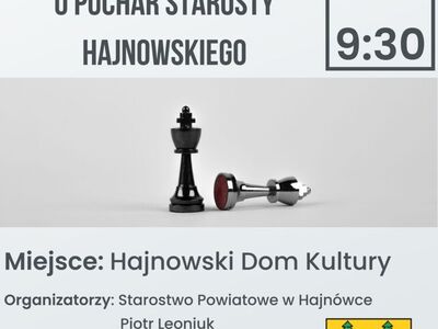 plakat szachy