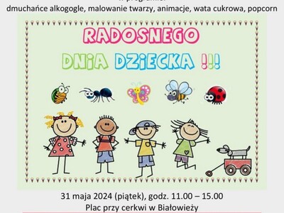 Plakat Dzień Dziecka